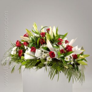 Cojín Flor Variada